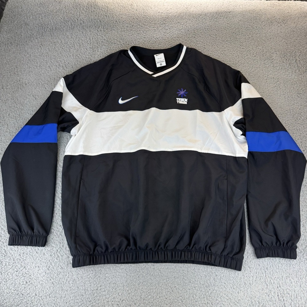 Nike Academy‎ Dri-Fit Soccer Top Pullover Sweater Mens Size Lg Track Town Eugene